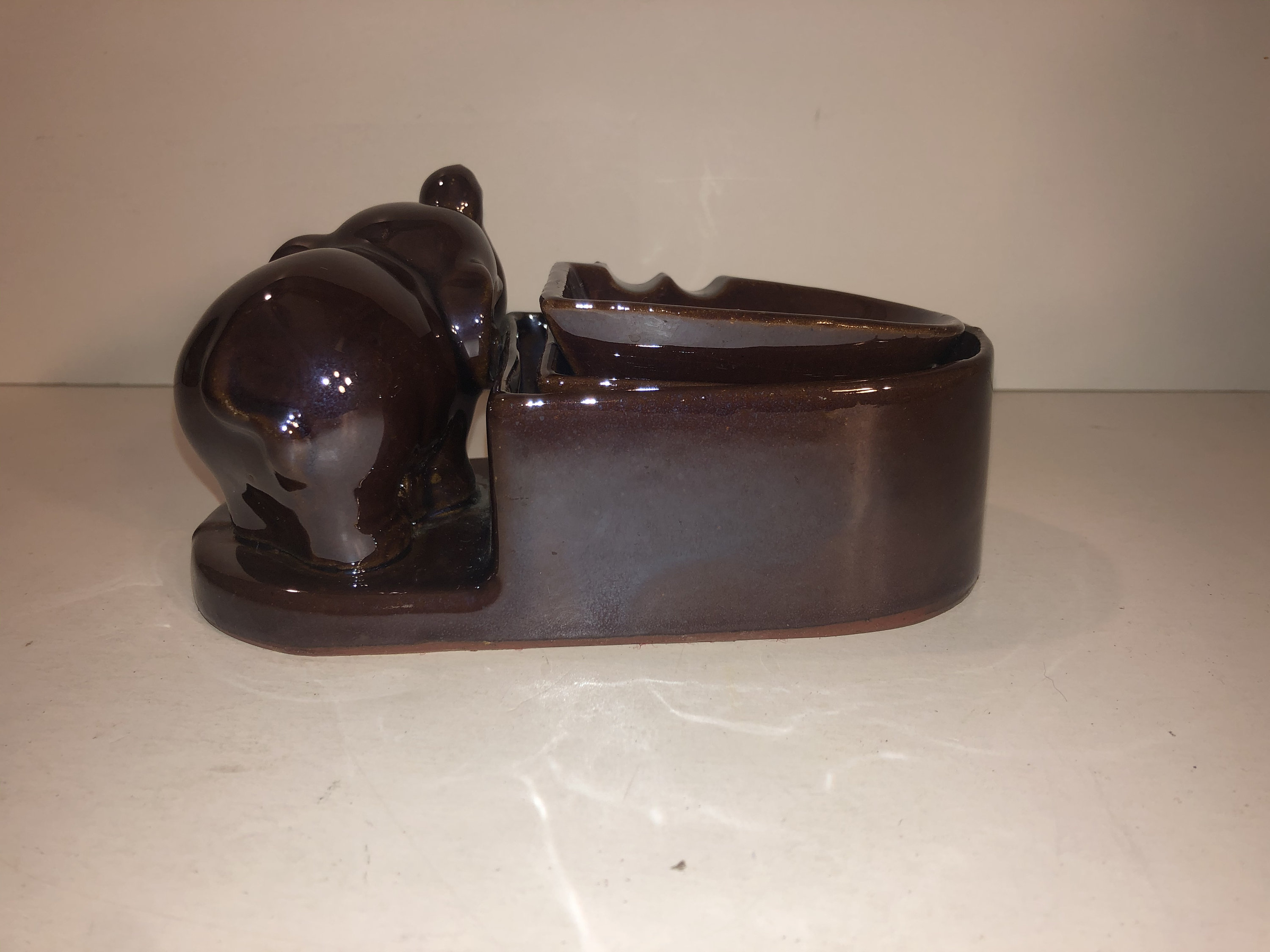 Elephant Ashtrays and Holder Occupied Japan Etsy