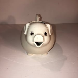 Vintage Fitz and Floyd Pig Creamer Pitcher