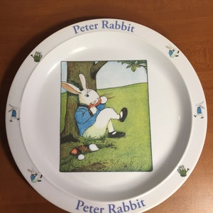Peter Rabbit Plate, Melamine