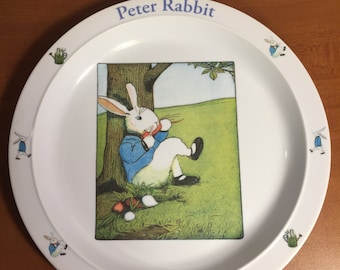 Peter Rabbit Plate, Melamine