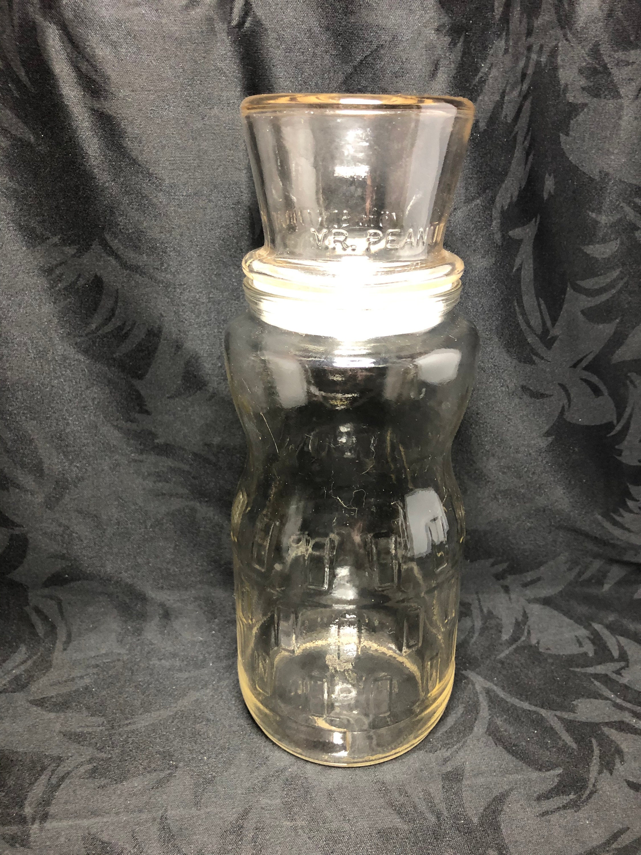 Mr Peanut Planters 75th Anniversary Glass Jar Etsy