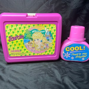 90s barbie cheap lunch box