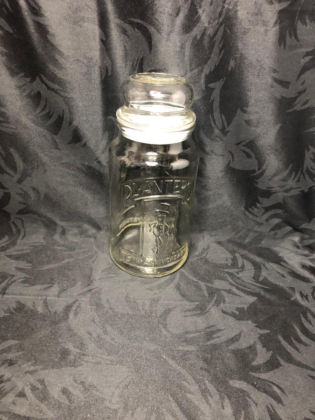 Planters 75th Anniversary Glass Jar Etsy