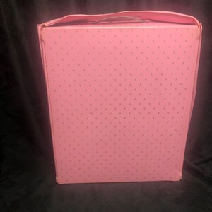 Pink Vinyl Barbie Doll Case - Etsy