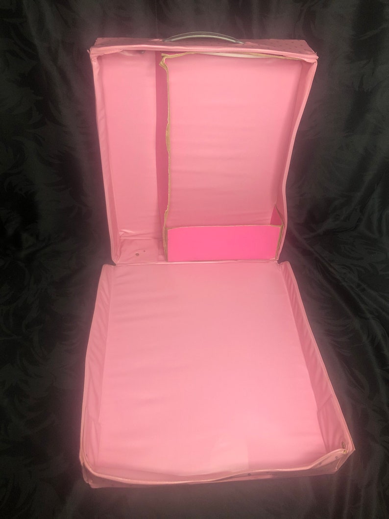 Pink Vinyl Barbie Doll Case - Etsy