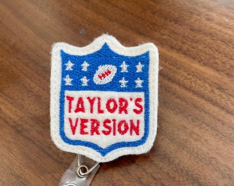 Taylor's Version Football OR I'm the Problem Badge Reel - Lyric Reel - Funny Reel