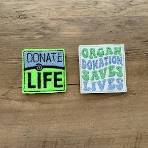 Organ Donor Feltie Badge Reel
