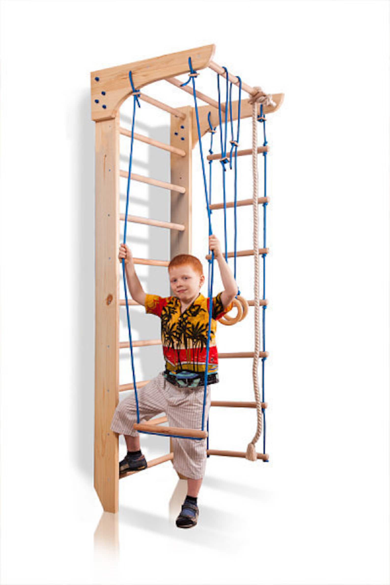 Wooden Swedish Ladder for Indoor Use Gym for Kids and Adults Etsy