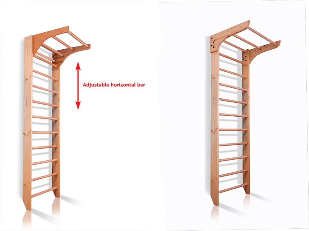Indoor Swedish Ladder Gym for Kids and Adults Made of Etsy