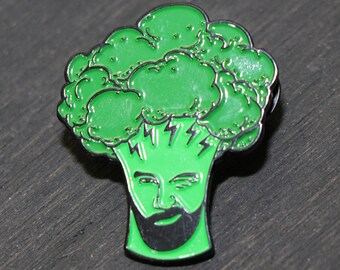 Broccoli Crenshaw (Barclay Crenshaw aka Claude Von Stroke of Dirtybird / Holy Ship) Lapel Pin/Hat Pin