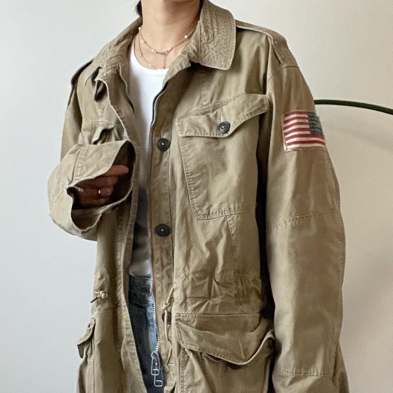 ジャケット・アウター 90s Ralph Lauren military jacket Polo Ralph Lauren U.S.R.L. Iconic Field Military Retro