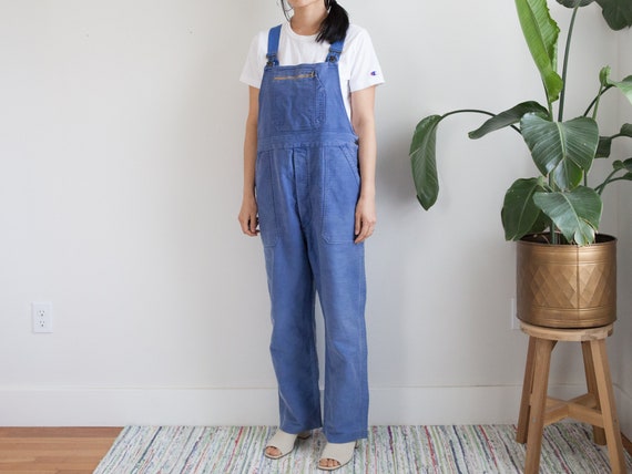 French coverall vintage moleskin 60s-