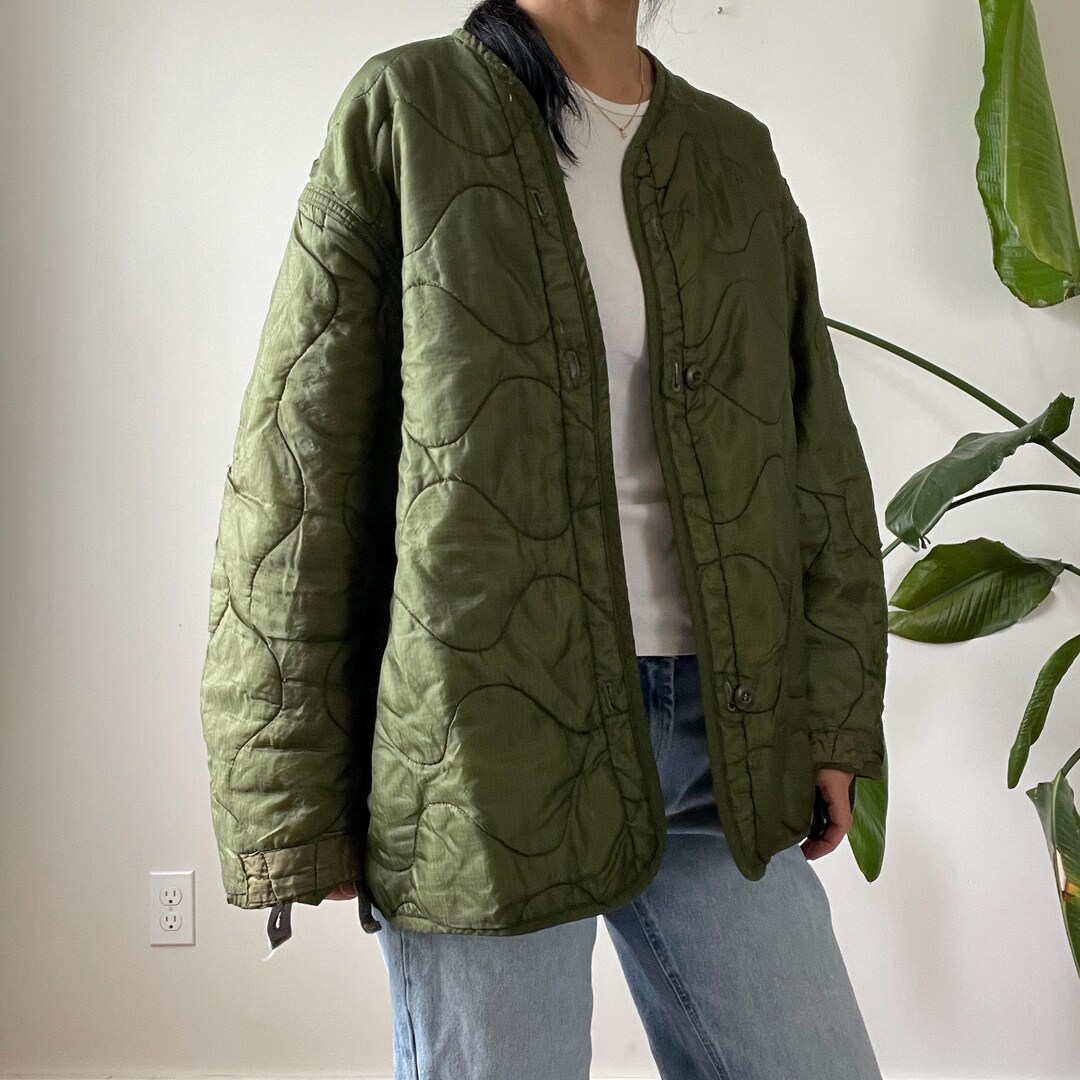 Forest Green Combat Liner Jacket main image 1