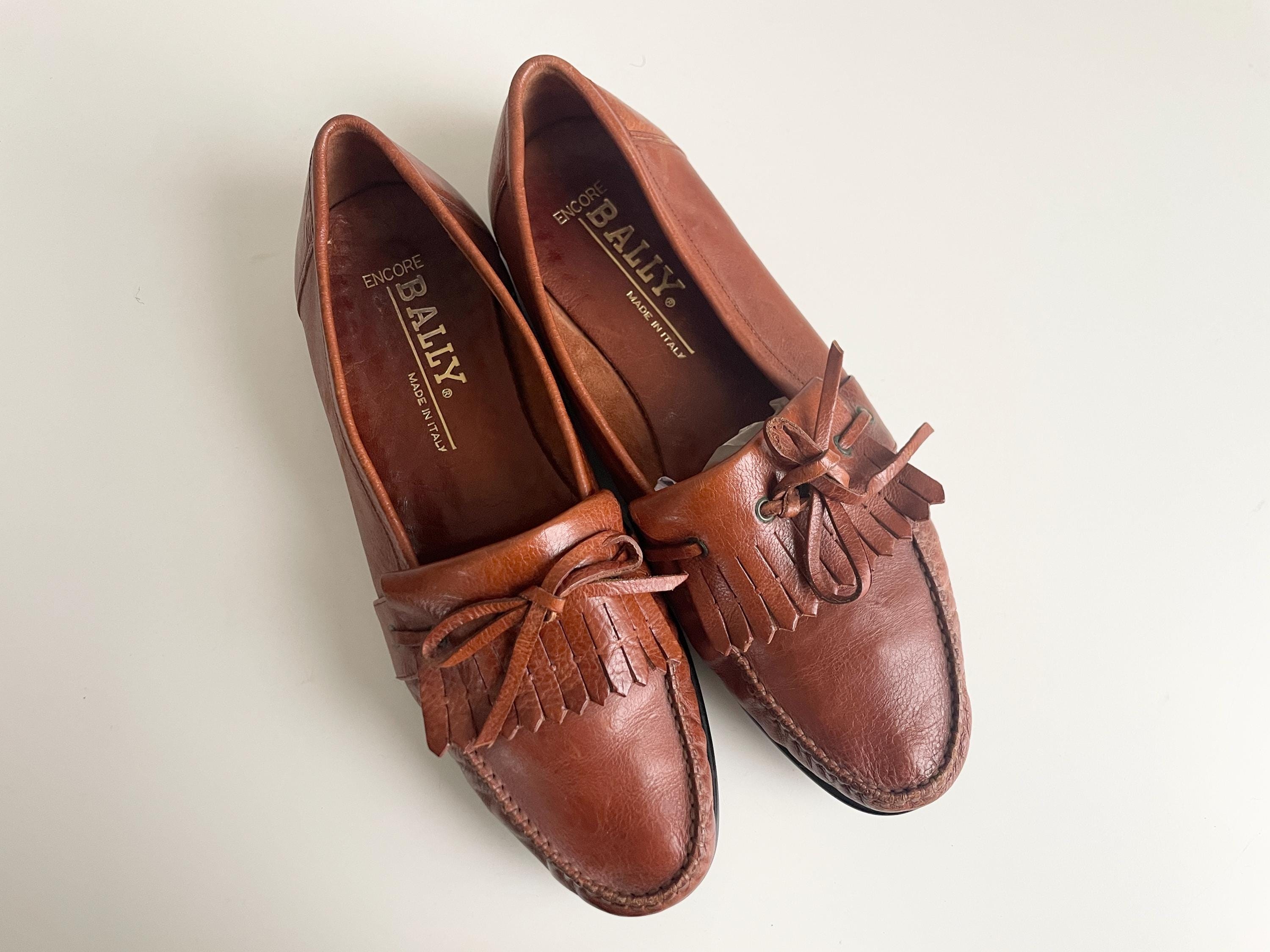 90s Tassel Loafers - Etsy
