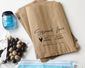 snack bags for wedding