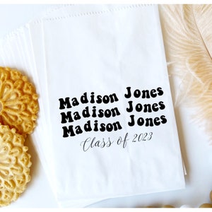 Graduation Favor Bags, Take Home Bag, Donut Bag, Graduation Cookie Bag, Favor Bag,  Treat Bags, Sets Of 25s