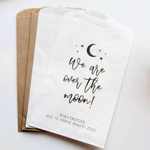 Over The Moon Baby Shower | Baby Shower | Girl or Boy Shower Decorations | sets of 25