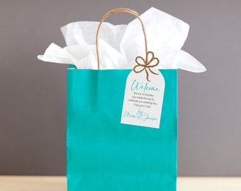 Wedding Welcome Bag Ideas with Free Printable Tags – FAKING IT