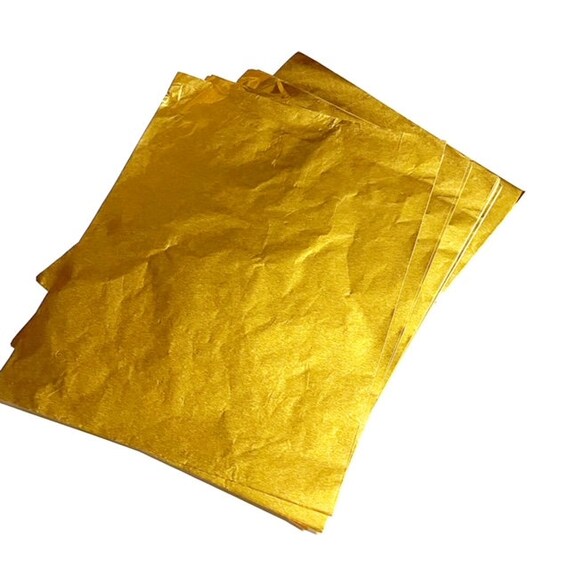 Gold Foil Candy Bar Wrappers Full Size Hershey Real Foil Etsy
