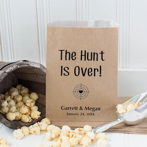 Hunting Theme Favor Bags, Country Wedding Favors, Rustic Wedding Candy ...