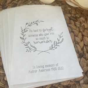 Funeral Favors Celebration of Life Favors Memorial Favors - Etsy