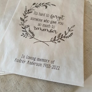 Funeral Favors Celebration of Life Favors Memorial Favors - Etsy