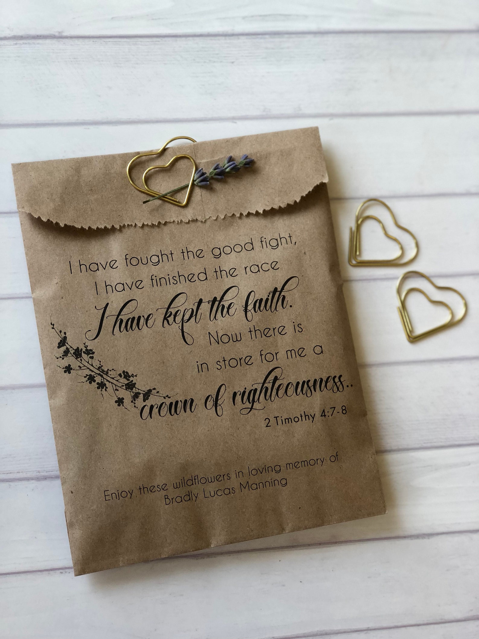 Funeral Favors Celebration of Life Favors Christian Sympathy Etsy