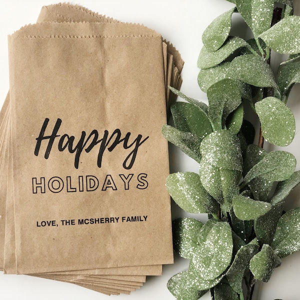 Holiday Goodie Bag Etsy