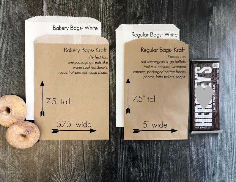 Wedding Favors Custom Treat Bags Goodie Bags Name Bags Etsy