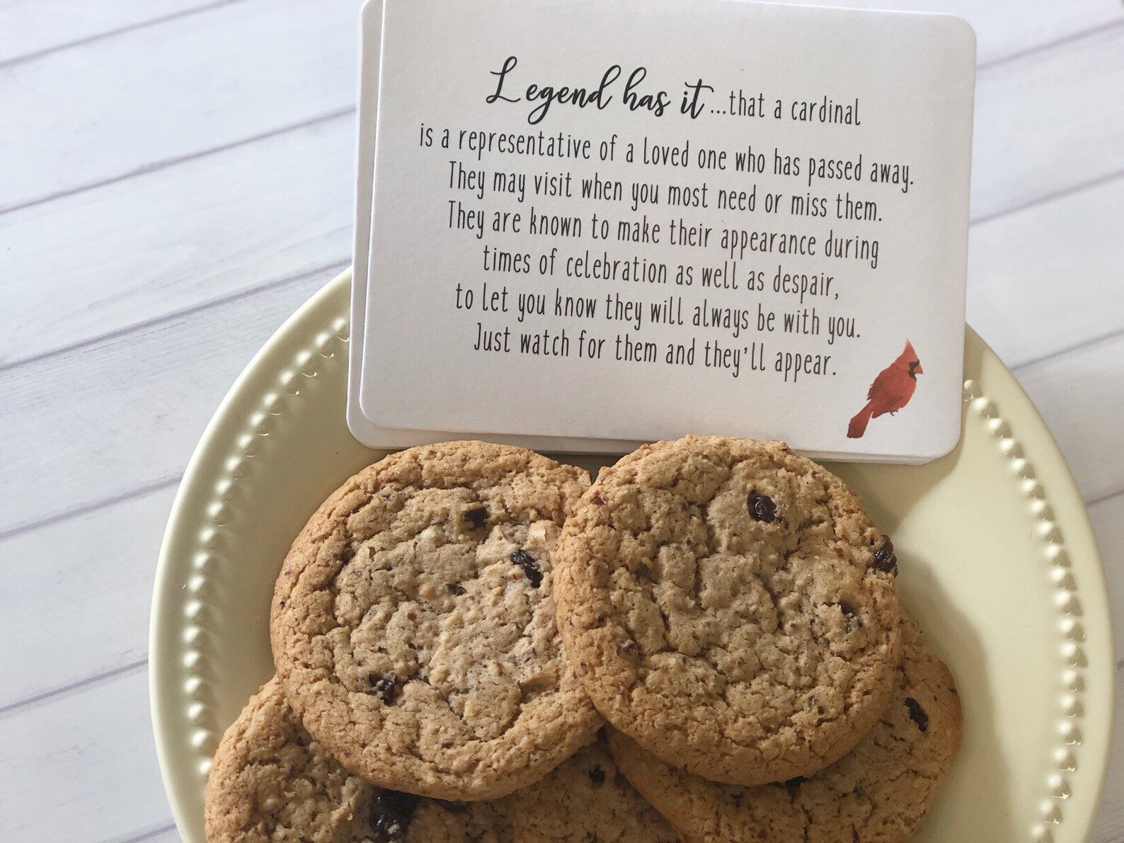 Sympathy Gift Card Loss of Mother Cardinal Keepsake In Etsy