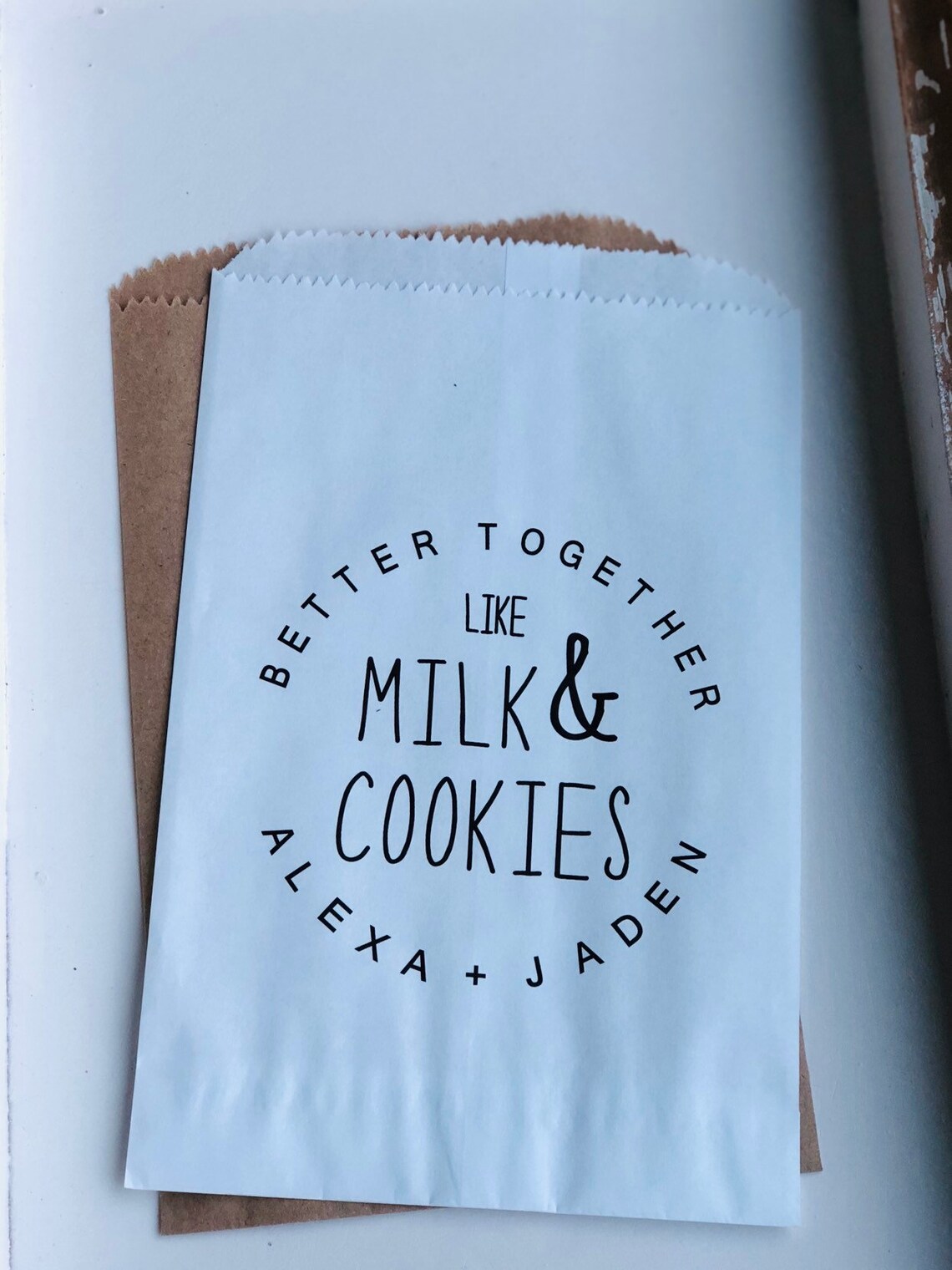 Bridal Shower Cookie Bags Wedding Favor Bags for Cookie Bars Etsy