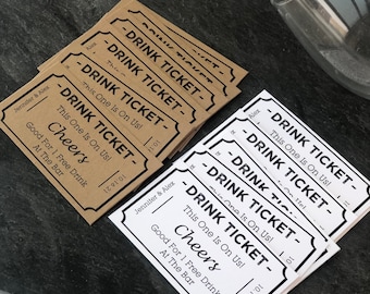 Gepersonaliseerde kaartjes voor bruiloftsborrel: rustiek Mr & Mrs-ontwerp, set van 8 inch
