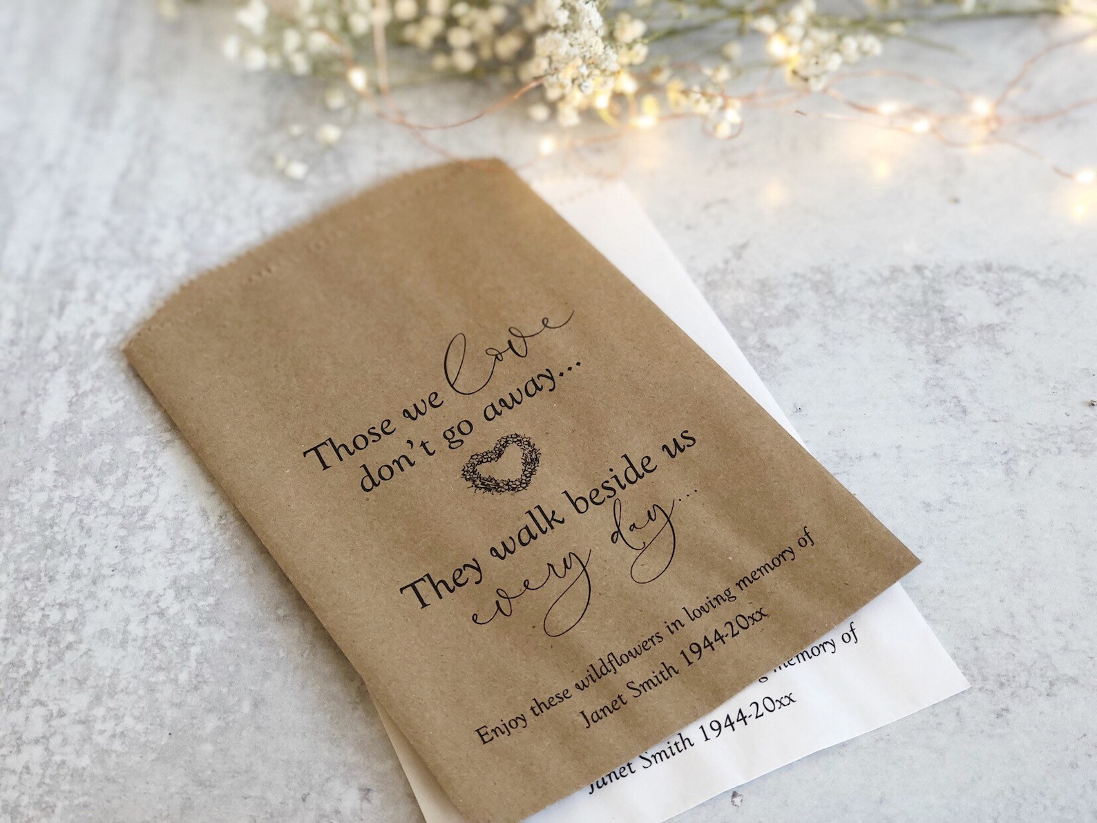 Memorial Favors Celebration of Life Favors Christian Etsy