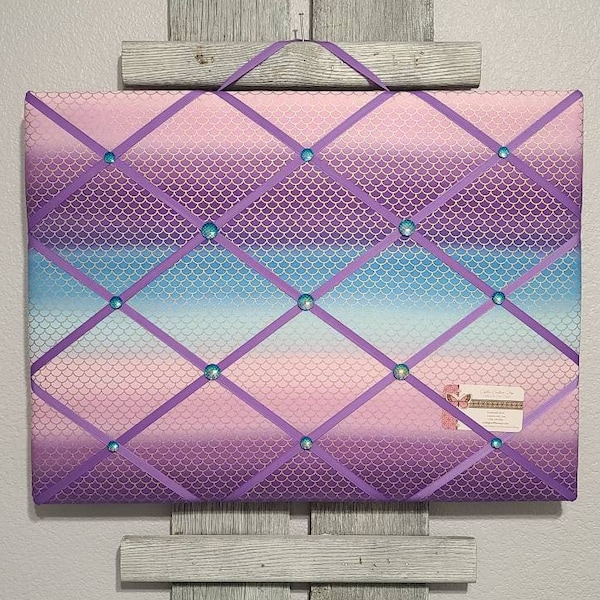 Mermaid Memo Board Etsy