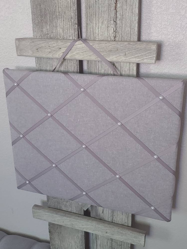 Fabric Memory Board / Vision Board / Photo Board / Goal Board Etsy
