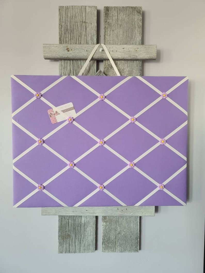 Fabric Memory Board / Motivation Board / Photo Board / Etsy