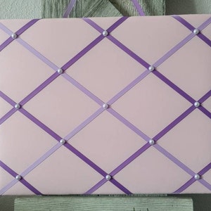 Fabric Memory Board / Inspiration Board / Photo Board / Motivation Board / Dream Board / Vision Board / Pastel Pink Memo Board