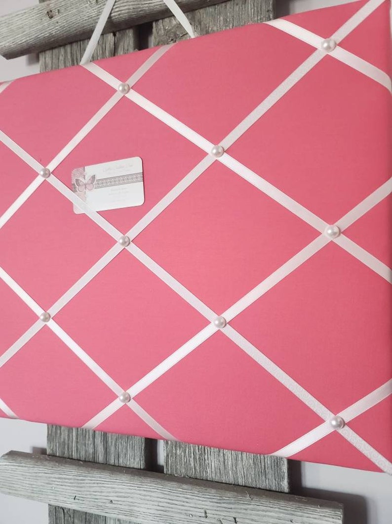 Fabric Memory Board / Ribbon Board / Photo Board / Etsy