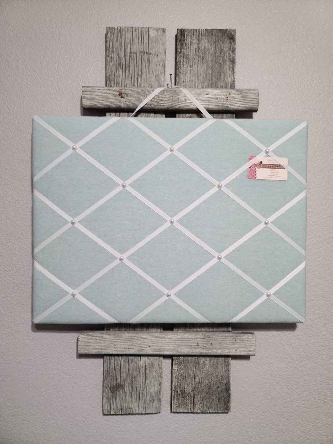 Fabric Memory Board / Vision Board / Photo Board / Goal Board