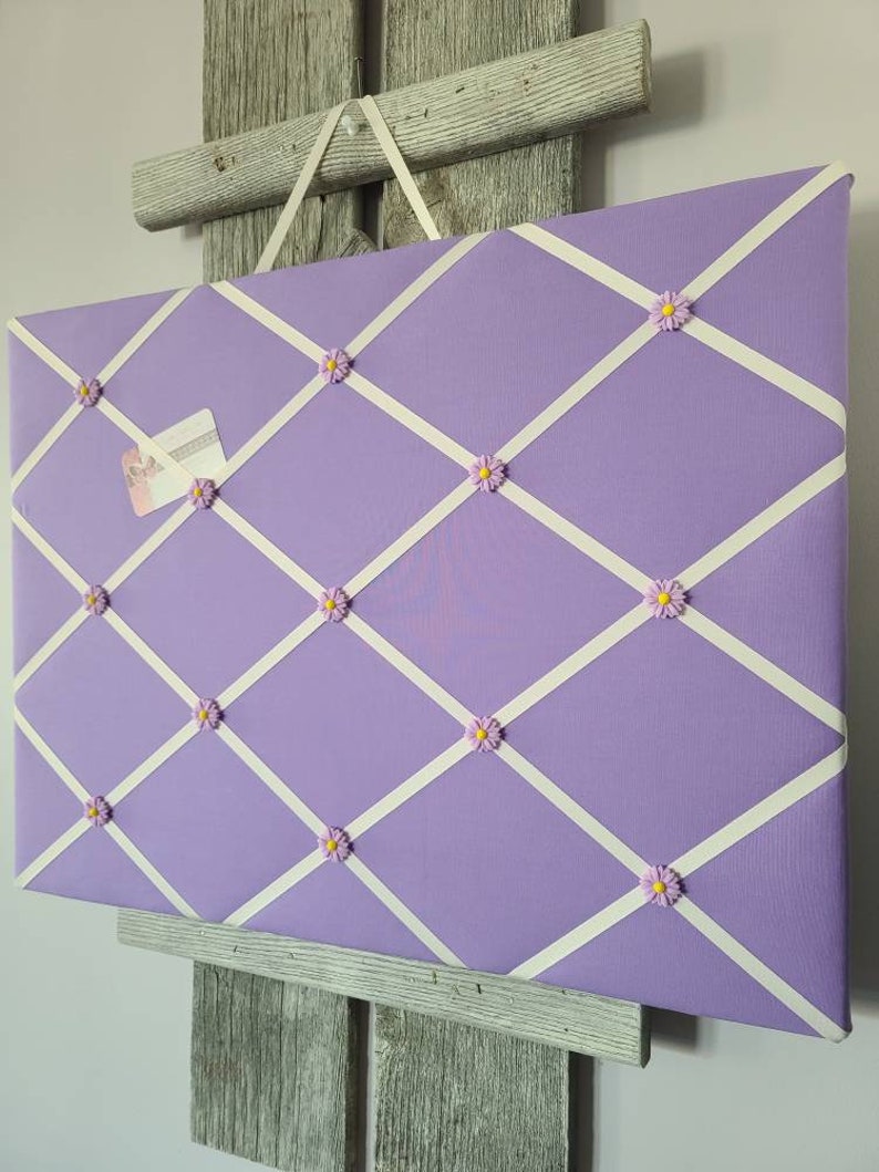 Fabric Memory Board / Motivation Board / Photo Board / Etsy