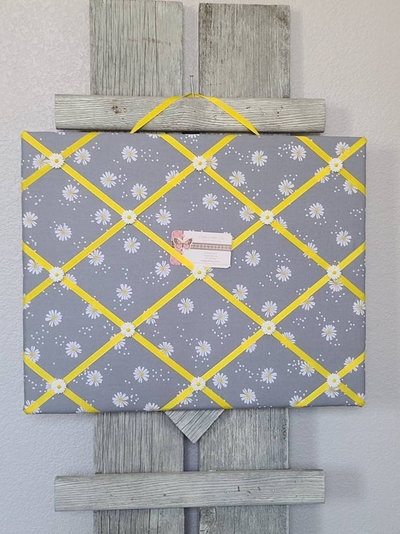 Fabric Memory Board / Ribbon Board / Dream Board / Photo Board Etsy