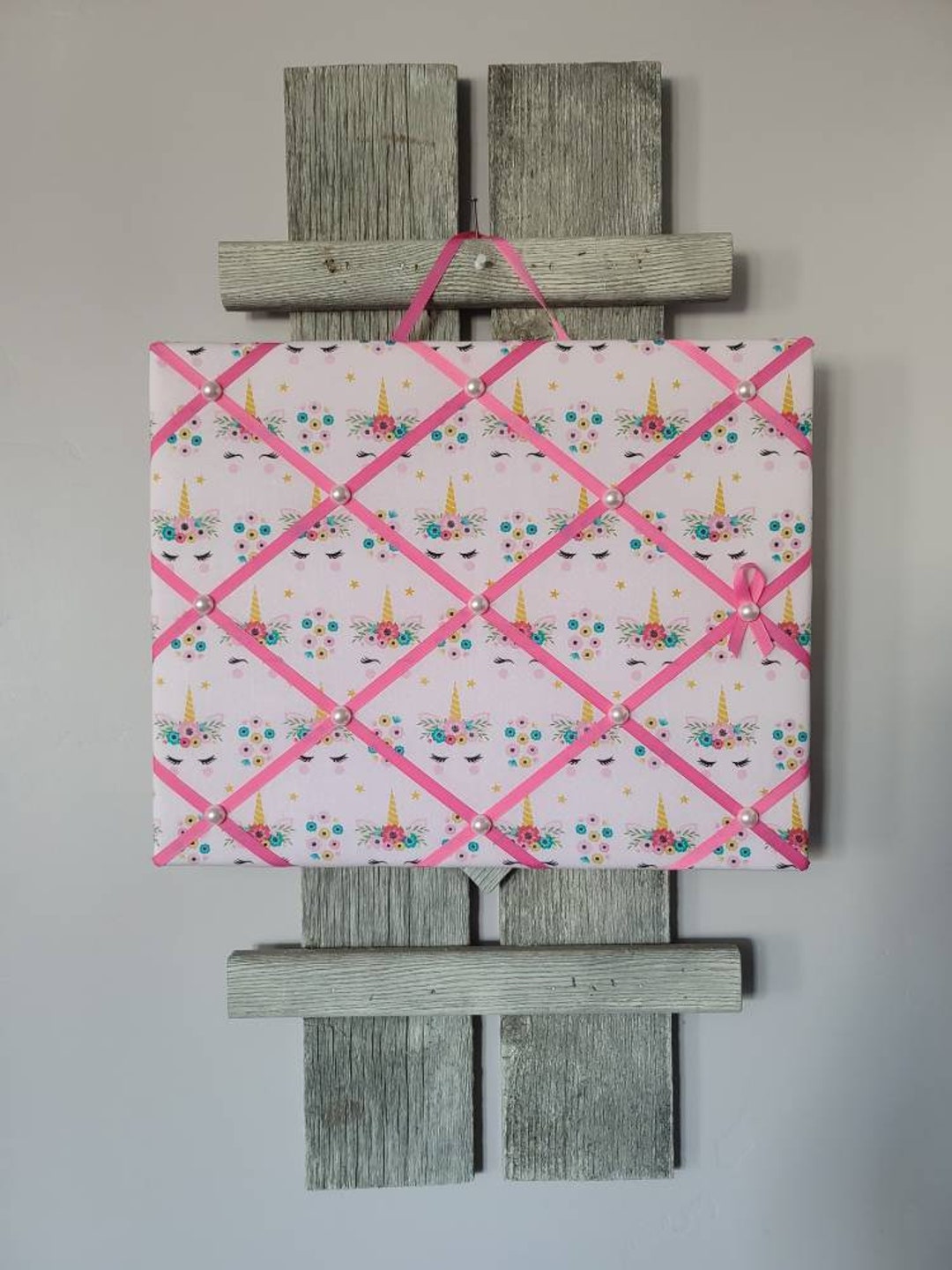 Fabric Memory Board / Picture Display / Fabric Photo Board / Etsy