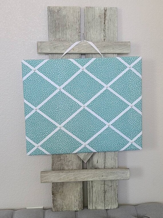 Fabric Memory Board / Ribbon Board / Photo Display Board / Etsy