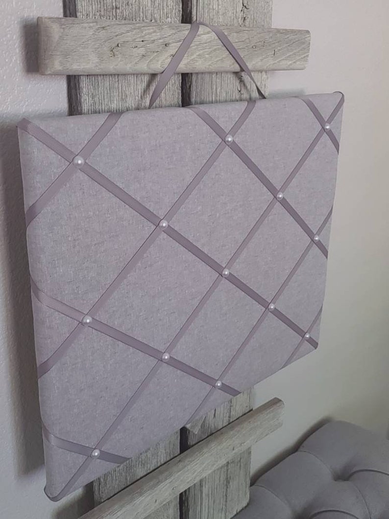 Fabric Memory Board / Vision Board / Photo Board / Goal Board Etsy