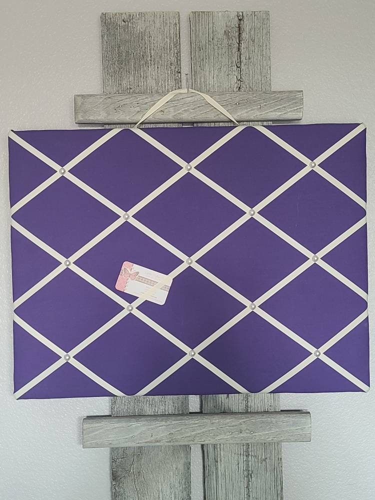 Fabric Memory Board / Motivation Board / Photo Board / Etsy