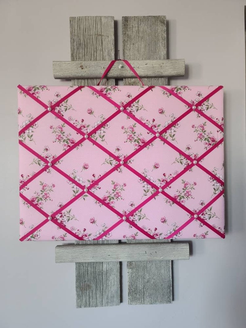 Fabric Memory Board / Fabric Photo Board / Photo Display / Etsy