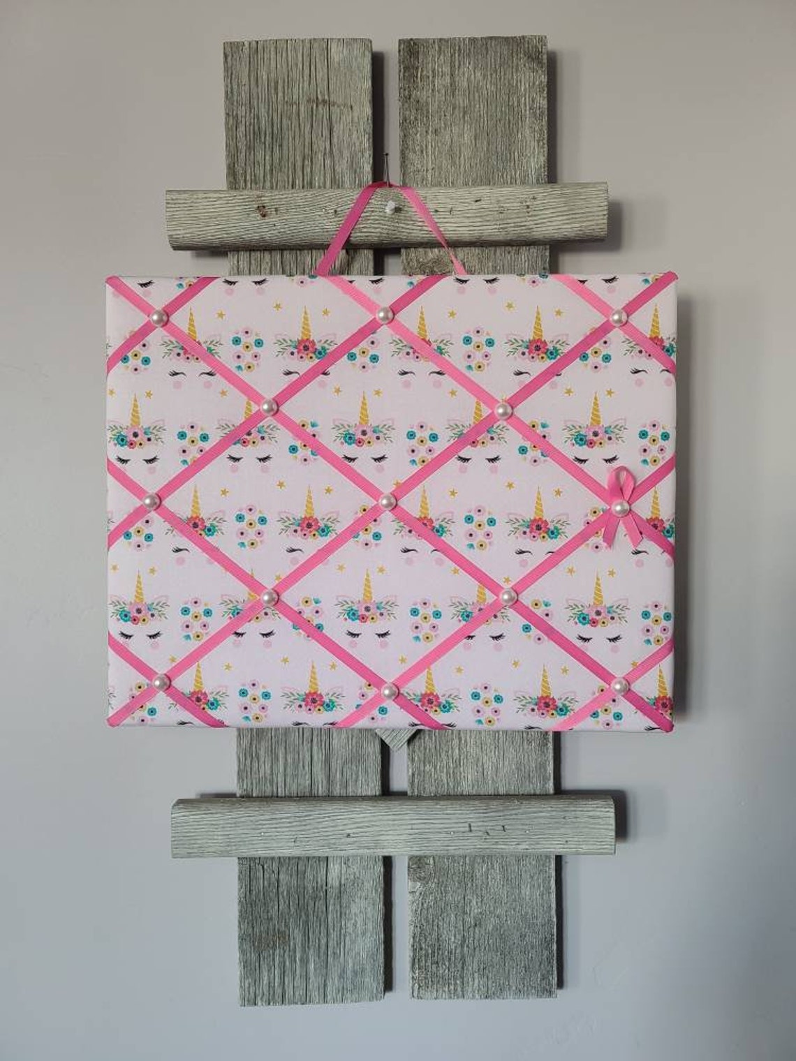 Fabric Memory Board / Picture Display / Fabric Photo Board / Etsy