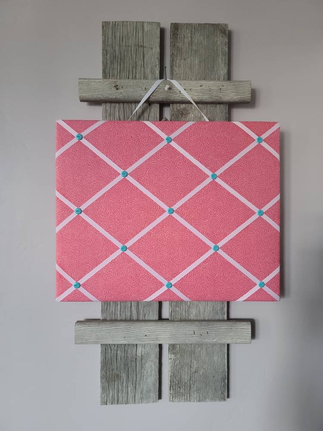 Fabric Memory Board / Ribbon Board / Photo Board / Etsy