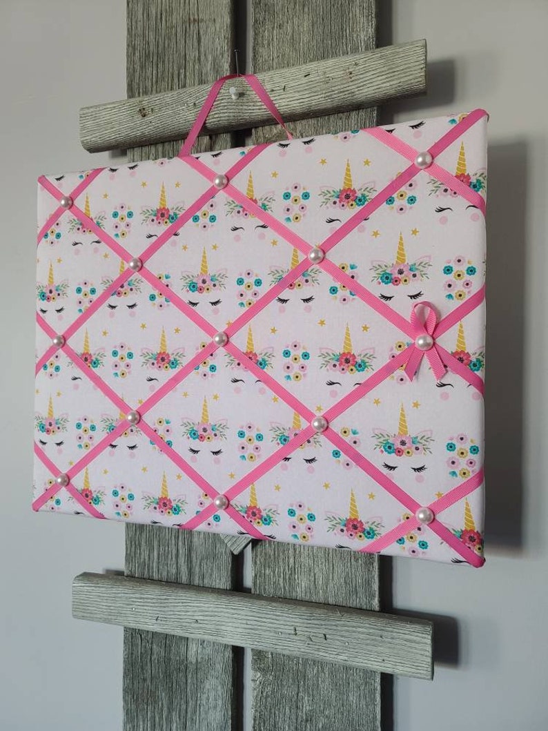 Fabric Memory Board / Picture Display / Fabric Photo Board / Etsy