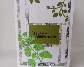 Carte "Joyeux Anniversaire"
